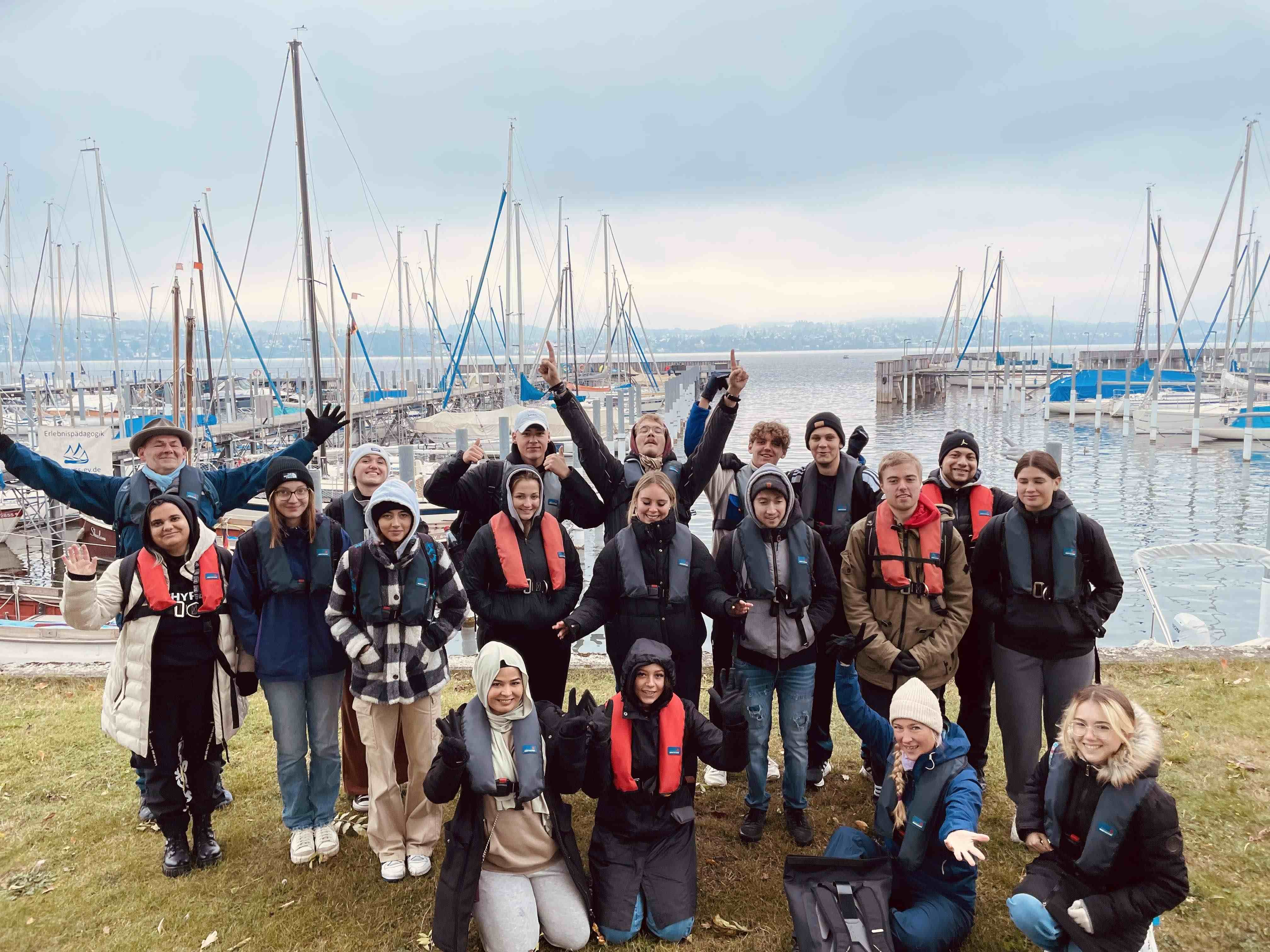 Gruppenbild Segelhafen