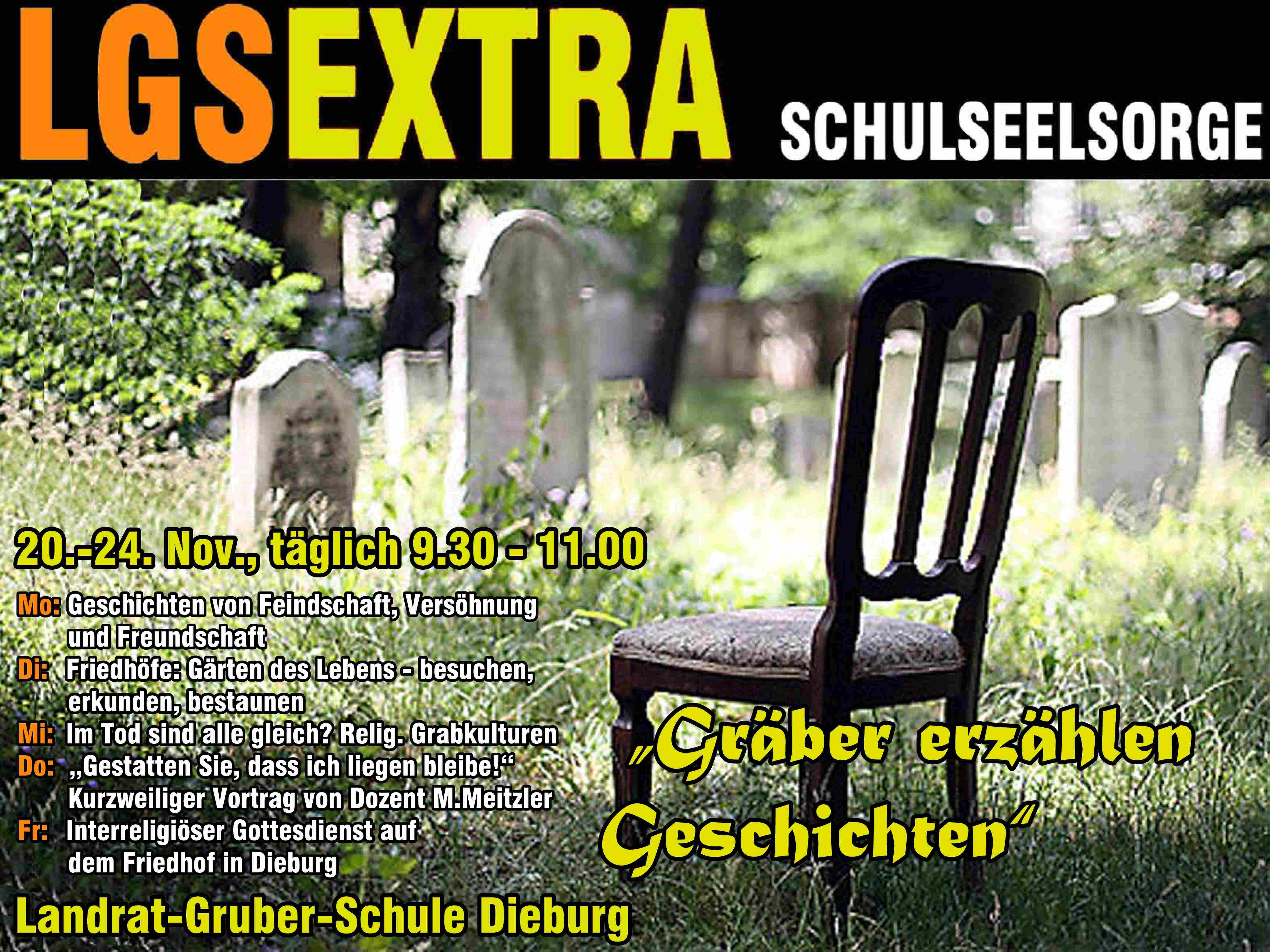 LGS EXTRA Gräber erzählen Geschichten